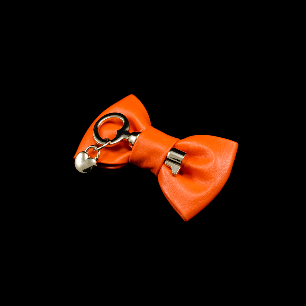 Аппликация декор обувная SF0229 оранжевый код товара 25225 - Аппликации Пришивные Цветы Банты
