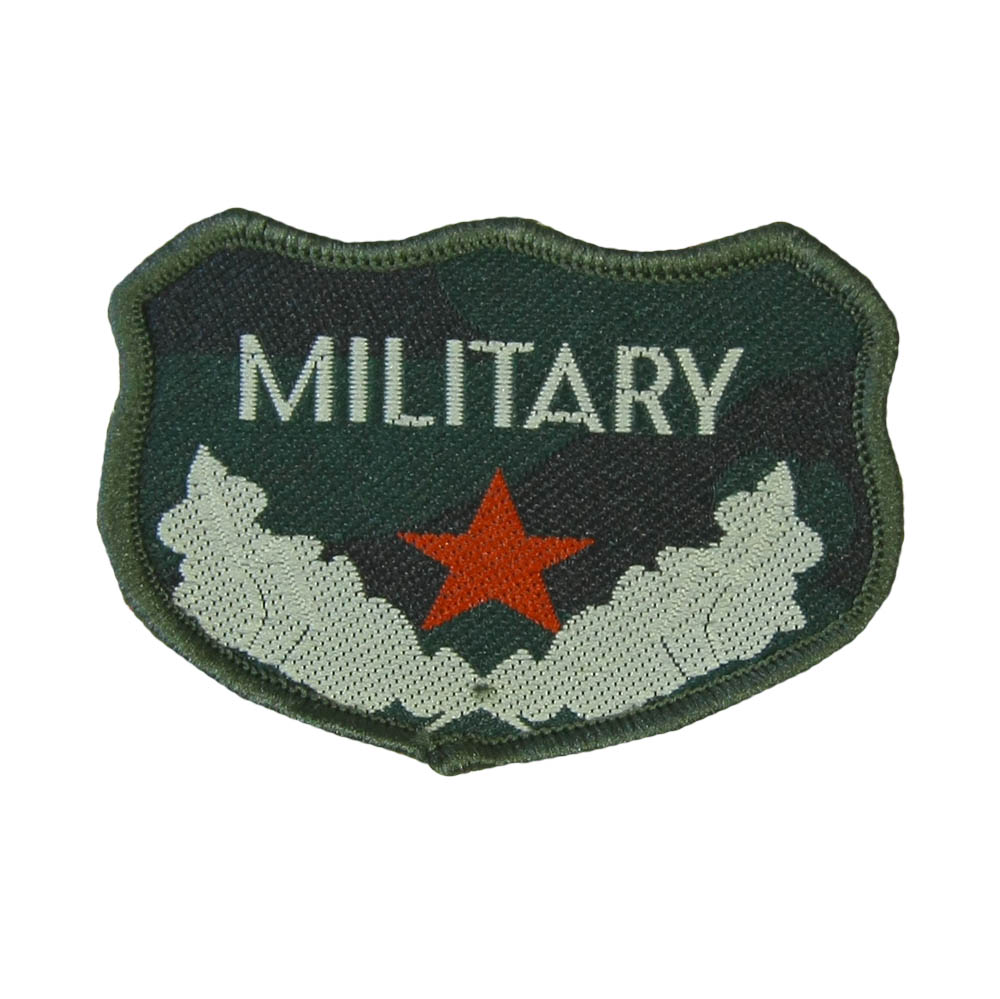 Нашивка тканевая A74 Military 5*4,5см код товара 30084 - Нашивка Вышивка, Ткань